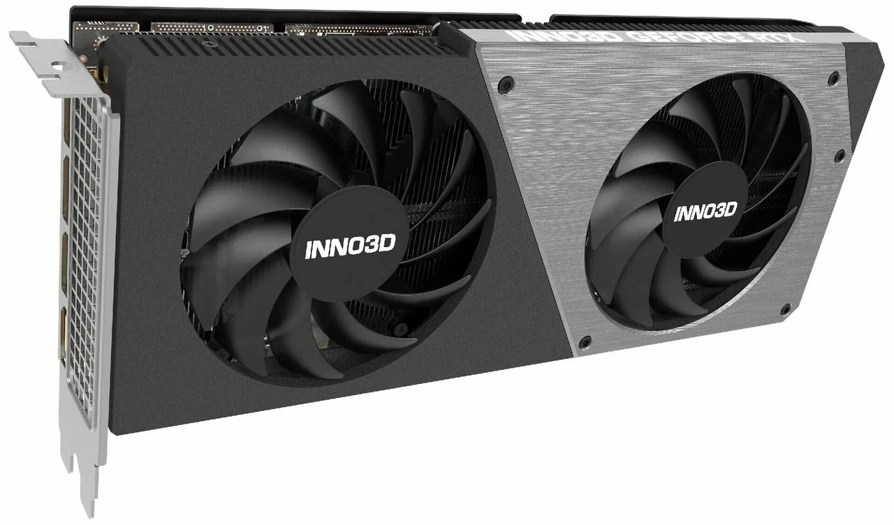 Видеокарта 16 Gb Inno3D RTX4060 Ti TWIN X2 OC, 16G GDDR6 HDMI 3xDP N406T2-16D6X-178055N