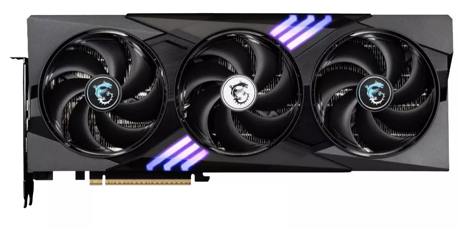 Видеокарта 12 Gb MSI RTX 5070 12G GAMING TRIO OC, 12G GDDR7 192bit 1xHDMI 3xDP