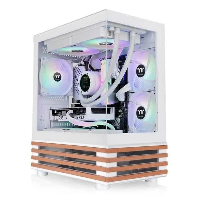 Ryzen 5 7500F/ B650M WiFi ICE/ Вод,охл LM240 WH/ 32 Gb DDR5 (16+16)/ 1 TB NVMe/ RTX5060 Ti 8 Gb Gigabyte/ View 170 WS ARGB Snow/ 850W