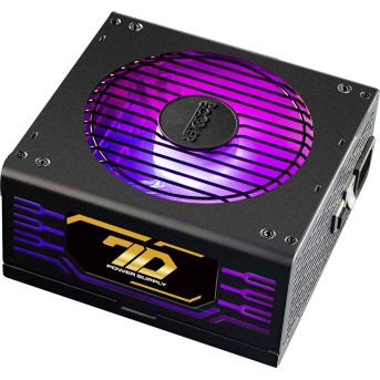 Блок питания PCCooler GI-P550, 550W, Full Modular, 80+ GOLD, ARGB Fan 140mm, GI-P550