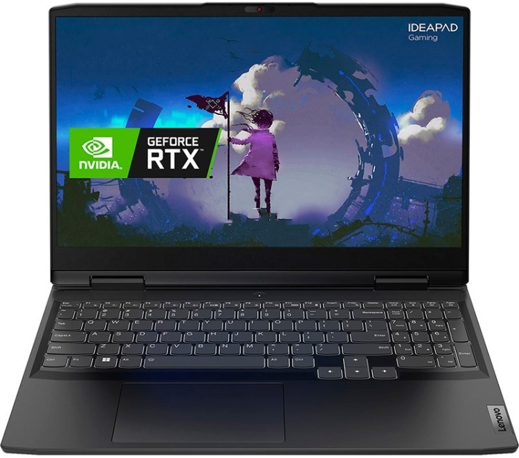 LENOVO IdealPad GAMING 3/ Ryzen 5 6600H/ 16 Gb/ 1 Tb NVMe/ RTX3050Ti 4 Gb/ 15.6" FHD/ DOS / 82SB000KRK