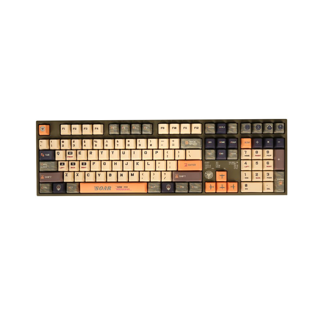 Клавиатура, Varmilo, Warrior-Soar, VEM108, EC V2 Sakura Switch, A36A036A9A3A01A032, Type C, Подсветк