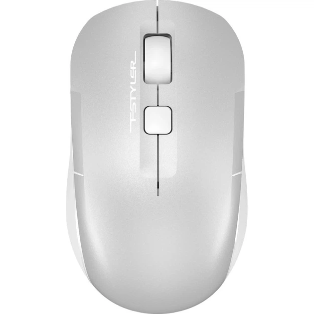 Мышь беспроводная A4tech Fstyler FB26CSAir Icy White <BT+2.4GHz, Li-Battery>