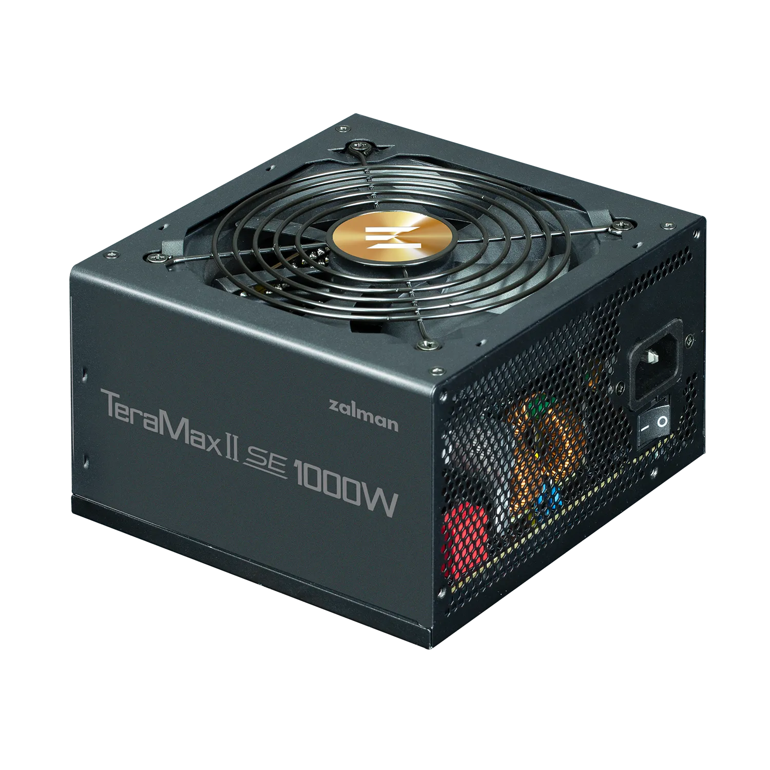 Блок питания Zalman, ZM1000-TMX2SE, 1000W, Gold, ATX3.1, APFC, 20+4 pin, 2*4+4pin, 12*Sata, 3*Molex, 4*PCI-E 6+2 pin, 1*PCI-E 12+4pin, Modular, Вентил