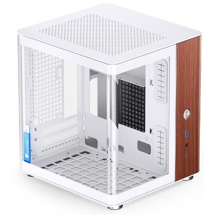 Компьютерный корпус, Jonsbo, TK-0 White, Micro-Tower, ITX, USB3.2 Type-C*1/USB3.0*1, Audio+Mic, Высота процессорного кулера до 135мм, Длина VGA до 230
