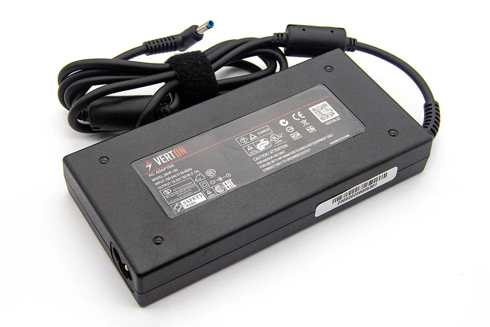 зарядное устройство HP 77HP-150, 19.5 В/ 150 Вт (7.7 А), 7.4/0.7/5 мм, Slim, Verton 43733