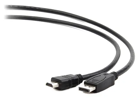 Кабель DisplayPort->HDMI Cablexpert CC-DP-HDMI-5M, 5м, 20M/19M, черный, экран, пакет