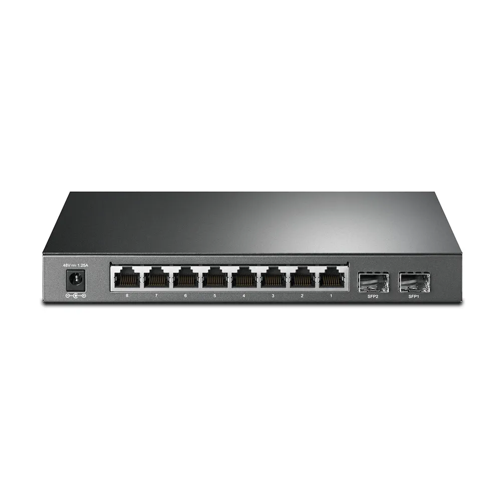 Гигабитный управляемый коммутатор PoE TP-Link T1500G-10PS(TL-SG2210P) <8-Port Gigabit Desktop Smart