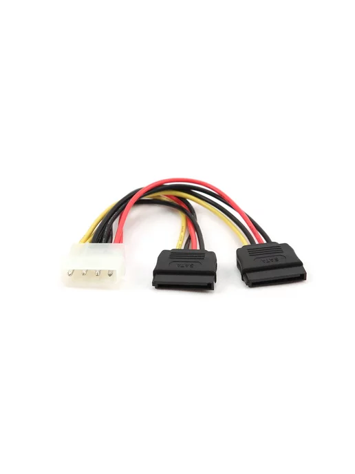Кабель Molex 4 pin -> Molex 4 pin + ATX 4 pin, Cablexpert CC-PSU-4 ,Cable converter for power supply 0.15m