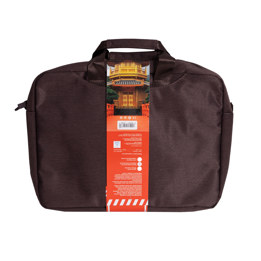 Сумка для ноутбука, XG, Hong Kong 15.6", (XGB-640-15.6), 15.6", Лёгкая, Внешнее отделение на молнии, 1 внутреннее отделение, Полиэстер, коричневый Сумка для ноутбука, XG, Hong Kong 15.6", (XGB-640-15.6), 15.6", Лёгкая, Внешнее отделение на молнии, 1 внутреннее отделение, Полиэстер, коричневый
