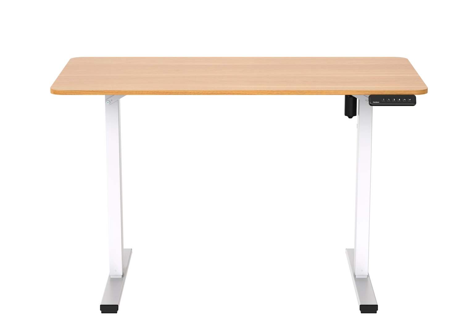 Стол моторизированный FLEXISPOT FQ2-WM-1260 OAK/White <1200*600MM, Регулируемая высота>