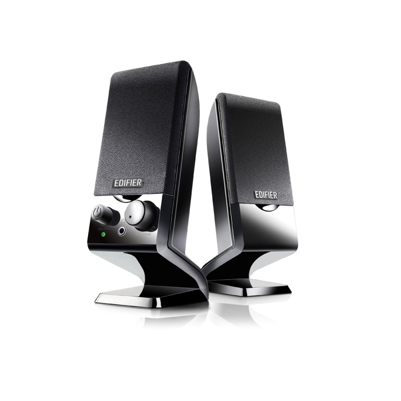 Колонки, Edifier, M1250, 2.0, 4Вт (2Вт*2), 80дБА, 150-20000 Гц, USB, Черный