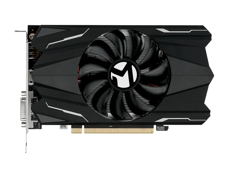 Видеокарта 4 Gb MaxSun MS-RX550 TF 4G, 1хHDMI+1xDP+1xDVI, 4Gb GDDR5 128bit, PCIe