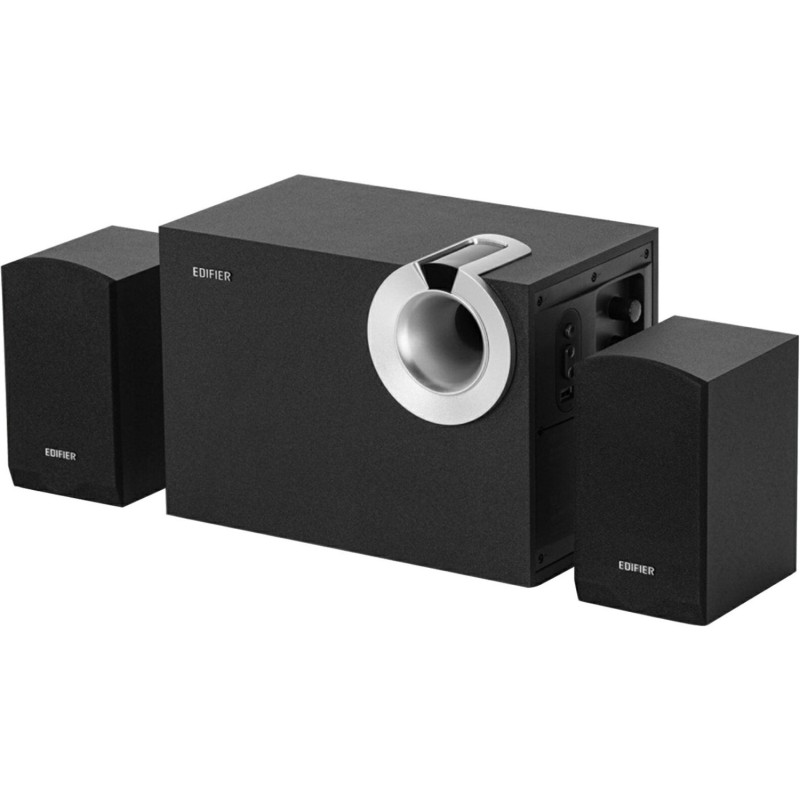 Акустическая система Bluetooth Edifier M206BT Black <2.1, RMS 34Вт, BT, AUX, USB-накопитель>
