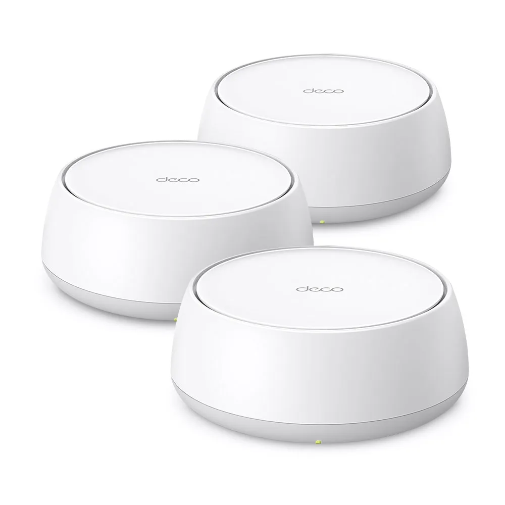 Домашняя Mesh Wi-Fi система 2.5 GbE BE3600 Tp-Link Deco BE25(3 устройства) <Бесшовный роуминг, Wi-Fi 7, 5 ГГц: до 2880 Мбит/с (802.11be), 2,4 ГГц: до 