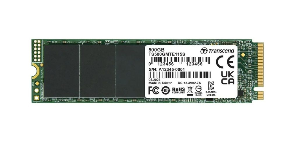 500 GB SSD Transcend TS500GMTE115S