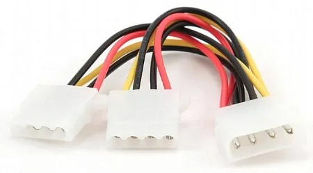Разветвитель питания Cablexpert CC-PSU-1, Molex 4m -> Molex 2 x 4f ,Cable converter for power supply