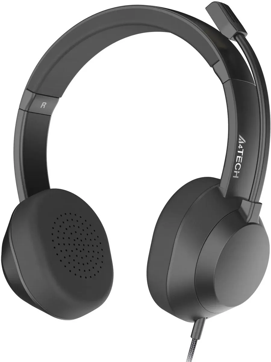 Наушники+микрофон A4tech FH150U Black