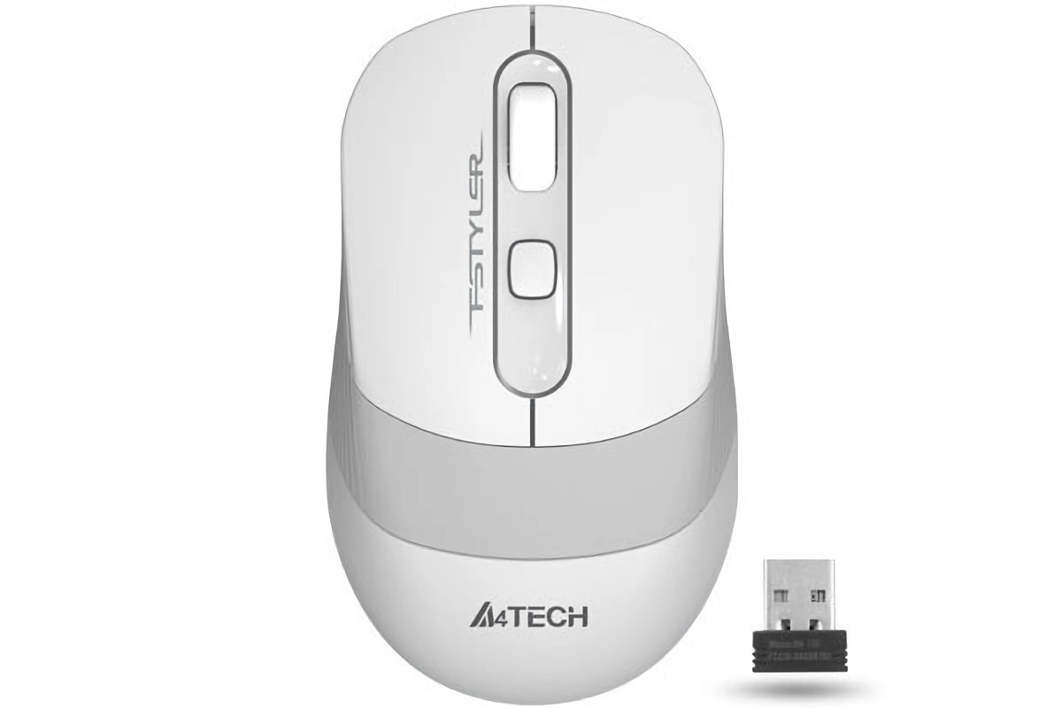 Мышь беспроводная A4tech G7-100N-2 WHITE Оптическая 2,4G USB 1000 dpi