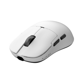 Мышь, Ajazz, AJ159/NLP/White, AJ159 NL P, Оптическая, Сенсор Ajazz-T PAW3395, до 26000 DPI, 650 IPS, 6 кнопок, Беспроводная, USB, Bluetooth, NearLink,