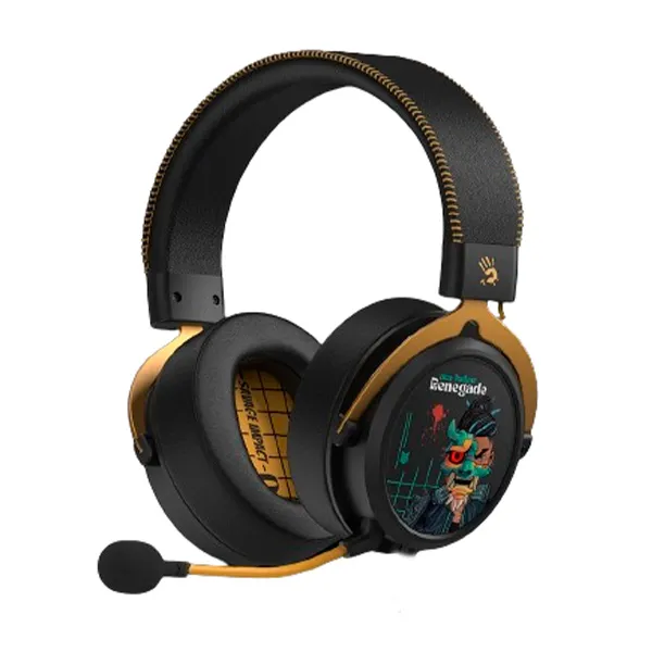 Наушники беспроводные игровые Bloody MR595 Renegade Black Mindnight SAVAGE