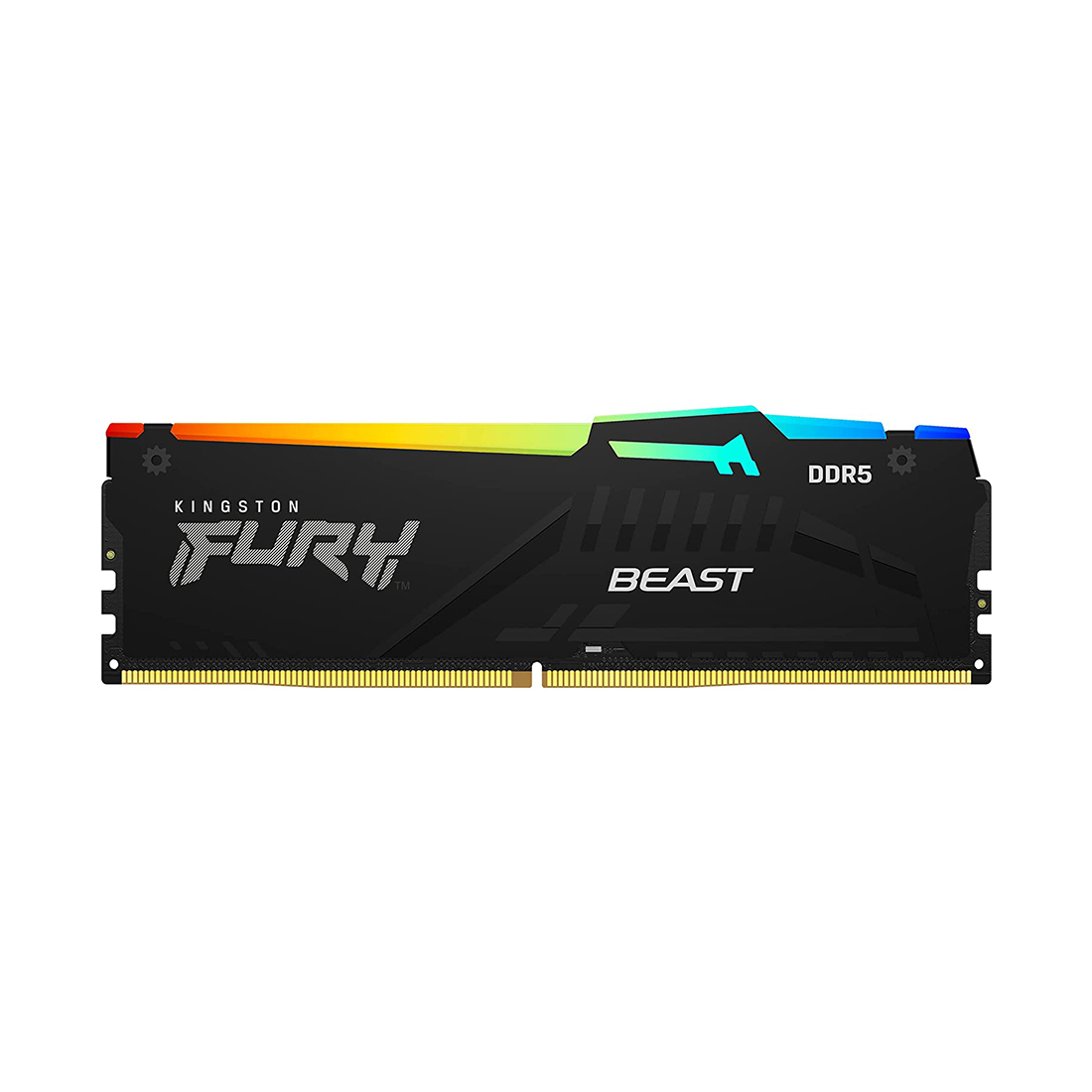 DDR5 Kingston 16 Gb FURY Beast Black AMD RGB KF552C36BBEA-16, DDR5, 16GB, DIMM <PC-41600/5200MHz> DDR5 Kingston 16 Gb FURY Beast Black AMD RGB KF552C36BBEA-16, DDR5, 16GB, DIMM <PC-41600/5200MHz>