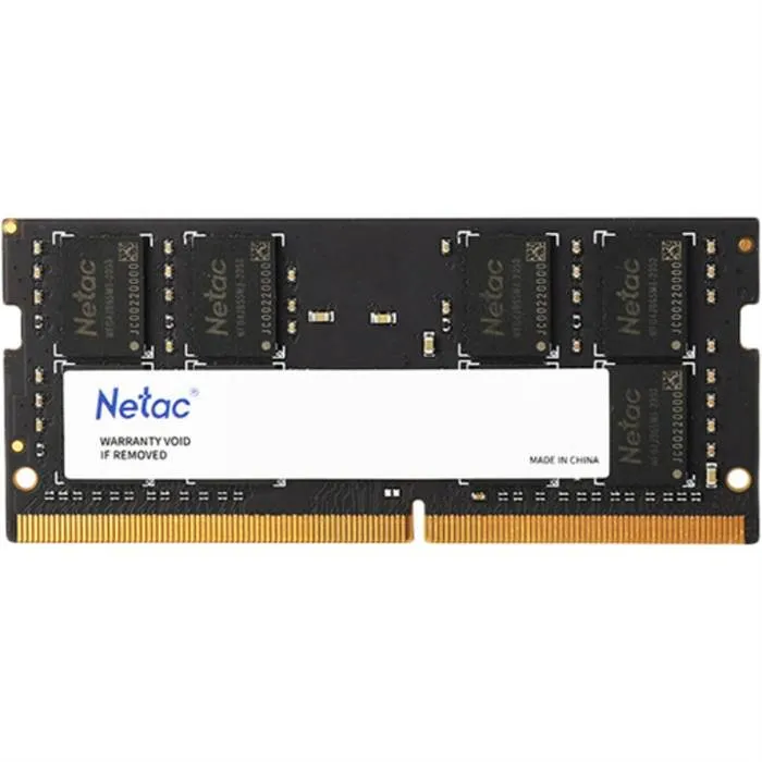 SODIMM DDR4 Netac, NTBSD4N32SP-16, DDR4, 16GB, SO-DIMM <PC4-25600/3200MHz>