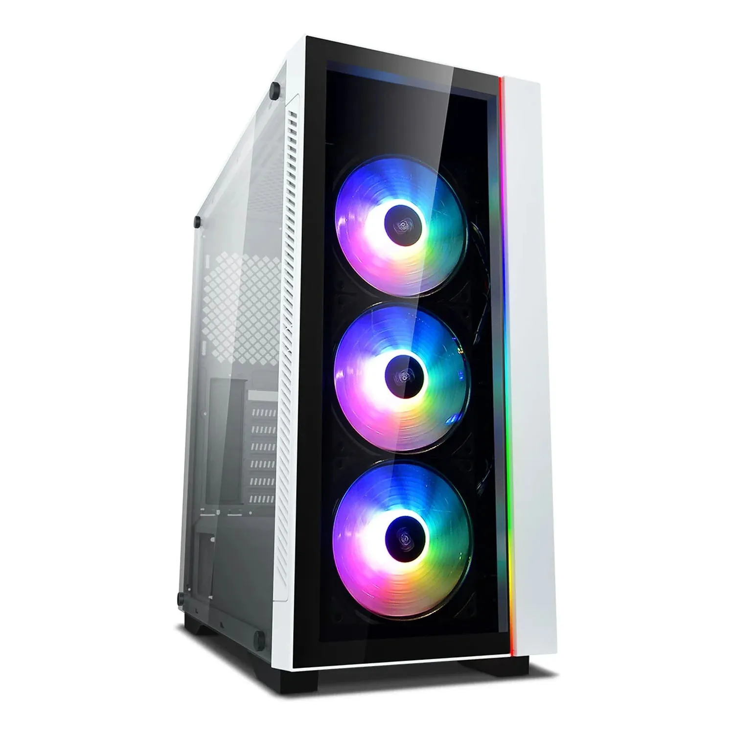 Кейс, Deepcool, MATREXX 55 V3 ADD-RGB WH 3F, DP-ATX-MATREXX55V3-AR-WH-3F, E-ATX/ATX/Micro ATX, USB 3