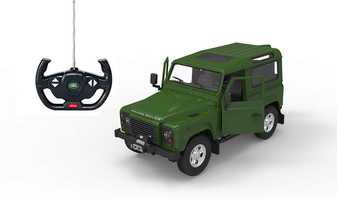 Радиоуправляемая машина, RASTAR, 78400G, 1:14, Land Rover Defender, Пластик, Открывающиеся двери, 27