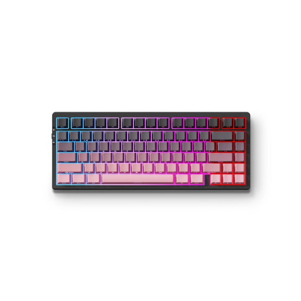Клавиатура MCHOSE G75 PRO, Black Pink, Matcha Latte Switch V2, EN, 8000mAh, Wireless