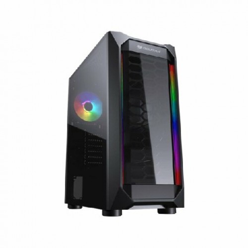 Корпус HEC Cougar, MX410-T CGR-5VM6B-T, ATX/Micro ATX/Mini ITX, USB 2*3.0/2*2.0, HD-Audio+Mic, Кулер