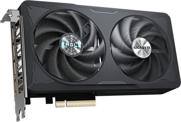 Видеокарта Gigabyte 8 Gb RTX 5060 EAGLE OC 8G, 8Gb/128bit, 1хHDMI+3xDP, PCIe5.0