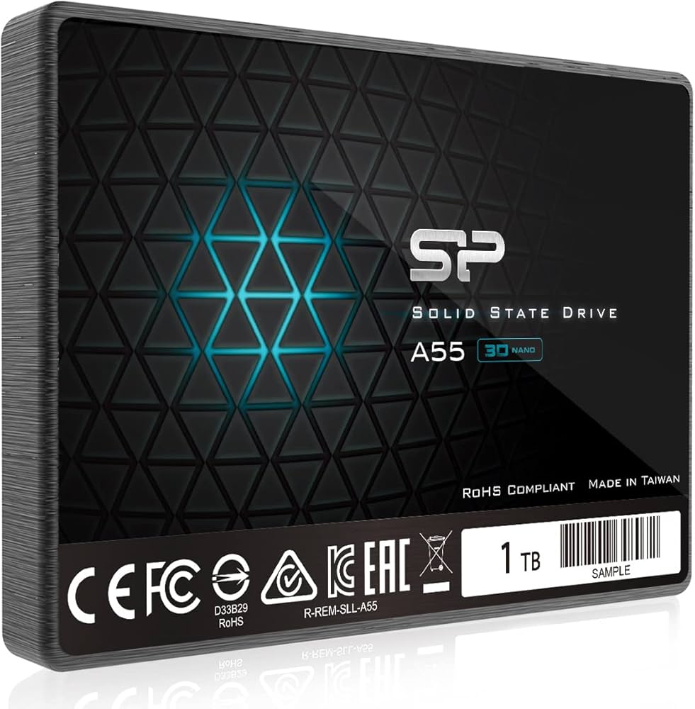 1000 Gb SSD Silicon Power A55 SP001TBSS3A55S25, 1 1B ,SATA TB SATA 6Gb/s