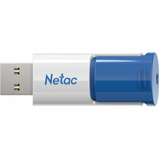 USB 2.0 64GB Netac U182 Blue USB3.2 Flash Drive 64GB NT03U182N-064G-32BL
