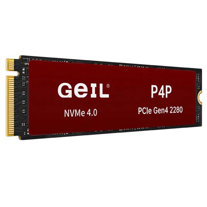 2 000 GB SSD GEIL P4P M.2 2280 PCIe4.0 NVMe R7300MB/s W6800MB/s P4PWK23C2TBA