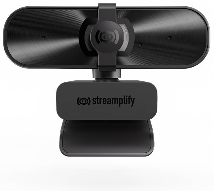 Веб-Камера, Streamplify, CAM-MINI-FHD-2M60-BK, 1920x1080, 2.0Mpx, 80 градусов, USB 2.0 Type A, Микрофон, Автофокус, Кабель: 150см, Крепление: зажим, Ч