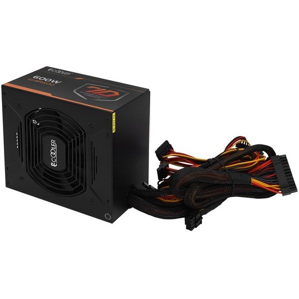 Блок питания PCCooler GI -ST600, 600W, Non Modular, 80 PLUS, Fan 120mm, GI-ST600