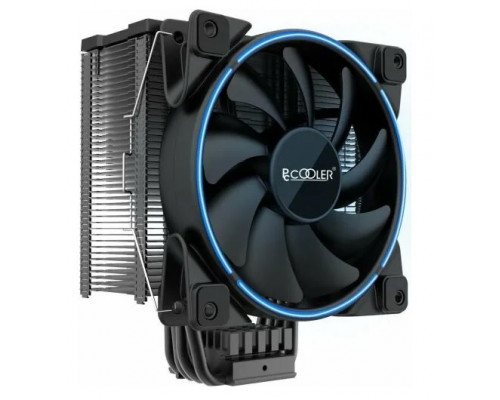 Кулер, PCCooler GI-X6 Blue Led TDP 160W 4-pin LGA Intel/AMD GI-X6