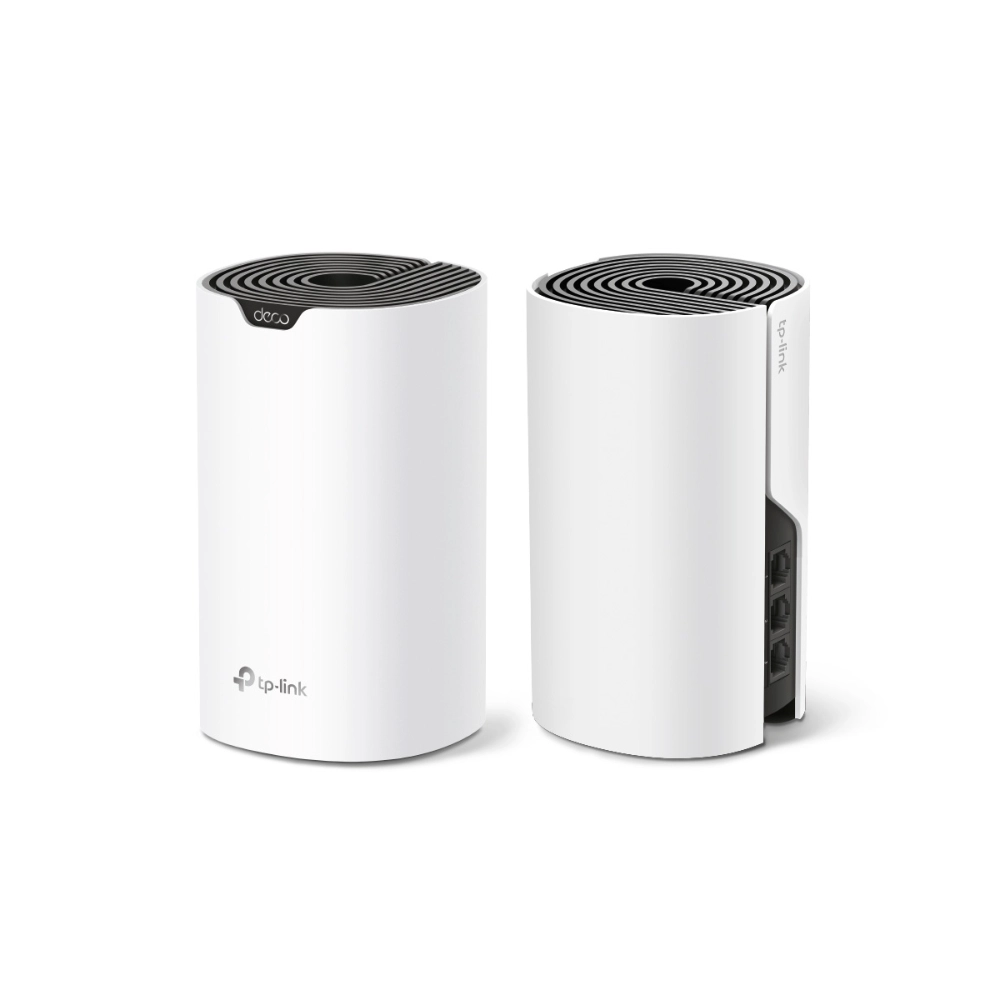 Домашняя Mesh Wi-Fi система GbE AC1900 Tp-Link Deco S7 (2 устройства) <Бесшовный роуминг, 1300Mbps 5