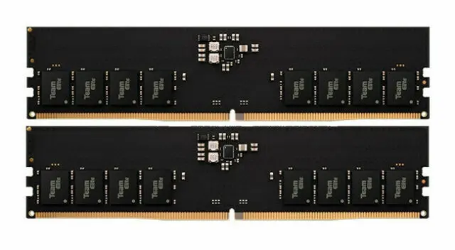 DDR5 32GB Kit (2x16GB) 4800MHz Team Group ELITE CL40 TED532G4800C40DC01