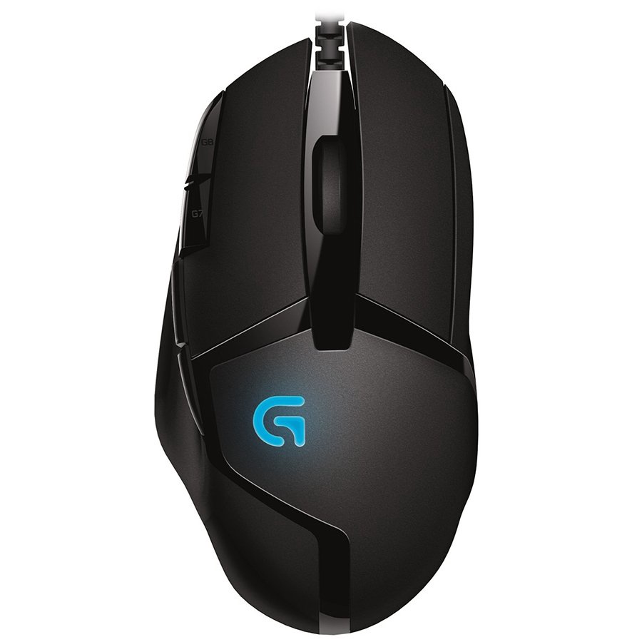 Мышь Logitech G402 ,Mouse optical, 8 buttons, 240-4000dpi, USB, (910-004067)