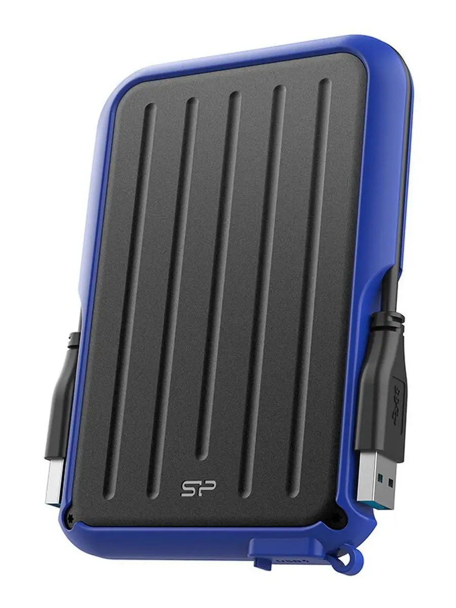 Внешний HDD 2 Tb Silicon Power A66, SP020TBPHD66SS3B, 2 TB, blue ,HDD USB USB 3.2 Внешний HDD 2 Tb Silicon Power A66, SP020TBPHD66SS3B, 2 TB, blue ,HDD USB USB 3.2