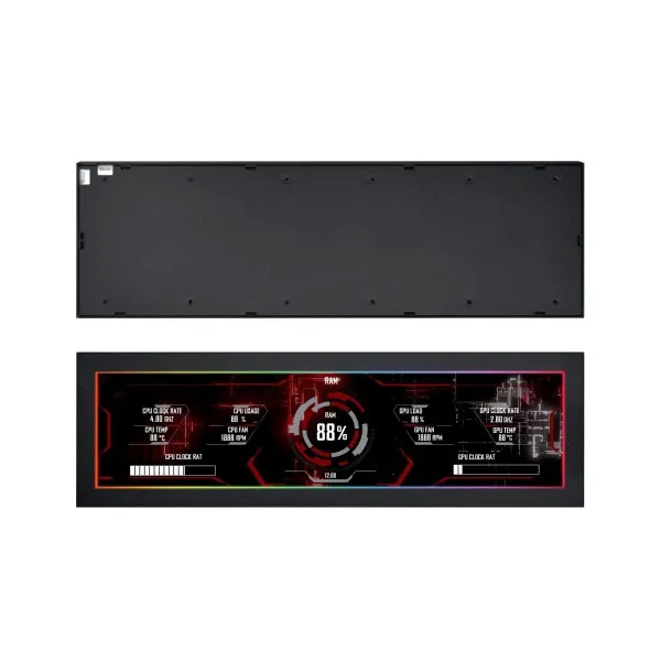 Универсальный экран 8,8'' Lian Li (US88v1) IPS/LCD/1920×480/60Hz/ARGB/L-Connect 3/G89.SM088X.00