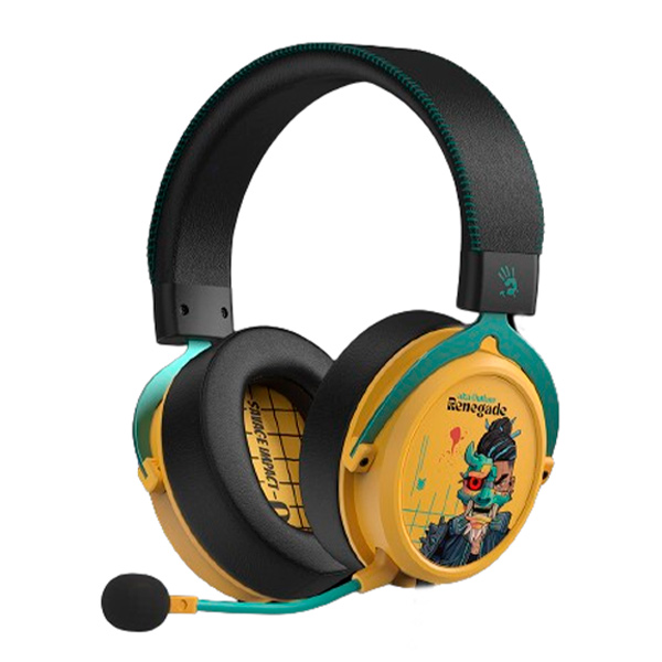 Наушники+микрофон игровые Bloody M595 Renegade Yellow Sunset SAVAGE