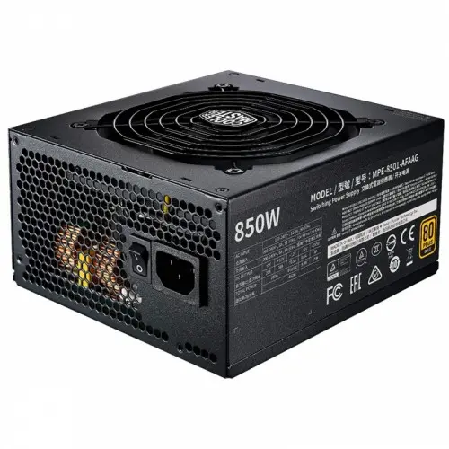 Блок питания CoolerMaster MWE GOLD 850 V2 850W Full Modular, 80+ GOLD MPE-8501-AFAAG-EU