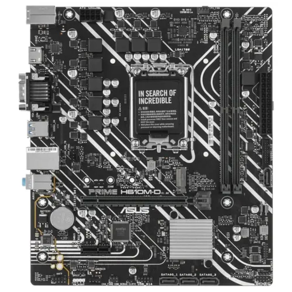 Мат.плата AMD ASUS PRIME B650M-R AM5 2xDDR5 4xSATA3 RAID 2xM.2 HDMI mATX