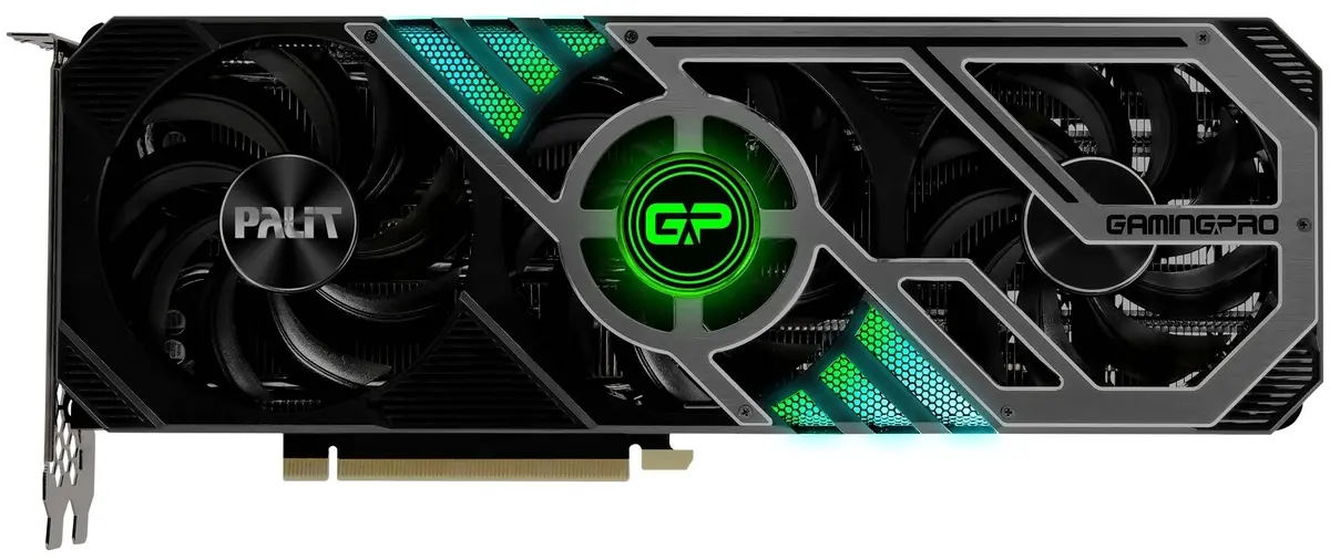 Видеокарта PALIT 8 Gb RTX3070 GAMINGPRO OC 8G LHR,NE63070S19P2-1041A,GDDR6, 256bit, 3-DP, HDMI, 294*