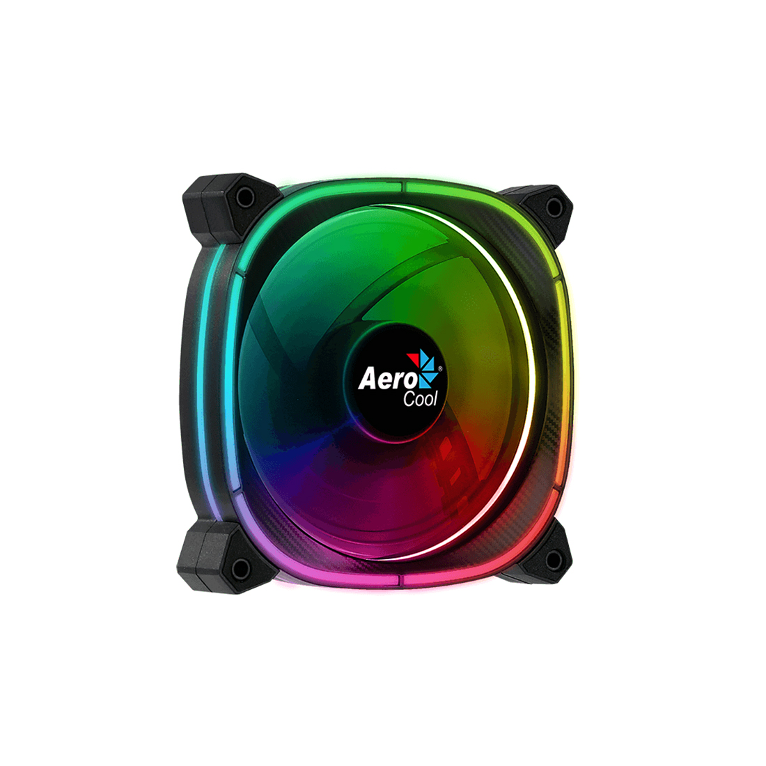 Кулер для компьютерного корпуса, AeroCool, Astro 12 ARGB 6-pin, 120мм, 1000±10%об.мин, 42.1CFM, 17.5