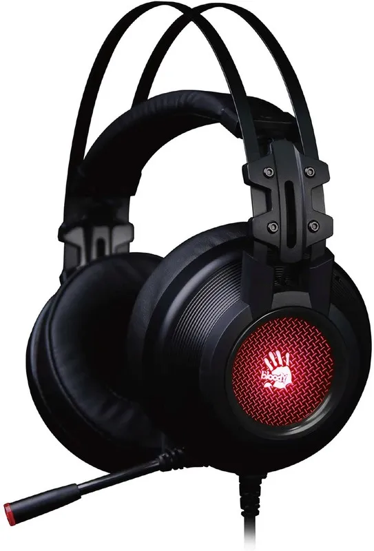 Наушники+микрофон игровые Bloody G525 Black