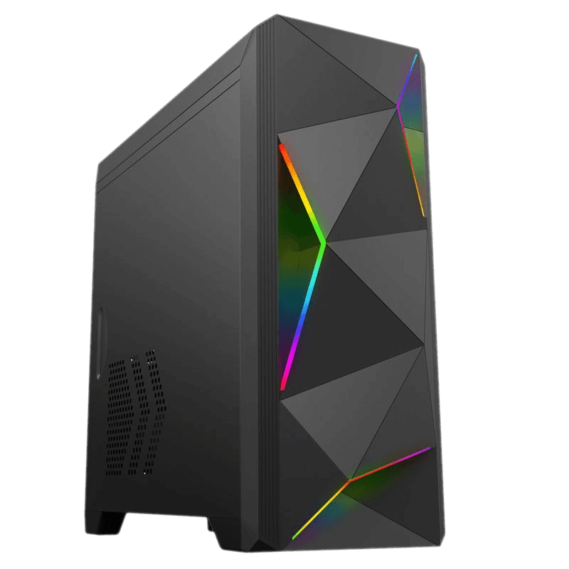 Корпус, GameMax 6830 Ares <368*173*365mm, Micro ATX, Mini-ITX, 1xUSB3.0, 2xUSB2.0, HD, AUDIO>